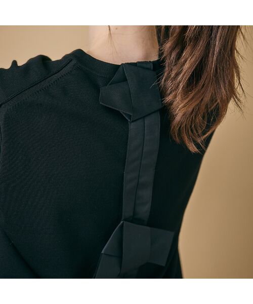 Rose Tiara / ローズティアラ ニット・セーター | バックリボンニットプルオーバー | 詳細7