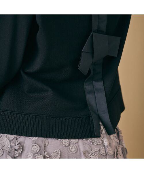 Rose Tiara / ローズティアラ ニット・セーター | バックリボンニットプルオーバー | 詳細8