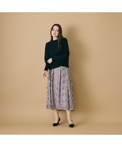 Rose Tiara / ローズティアラ ニット・セーター | バックリボンニットプルオーバー | 詳細9