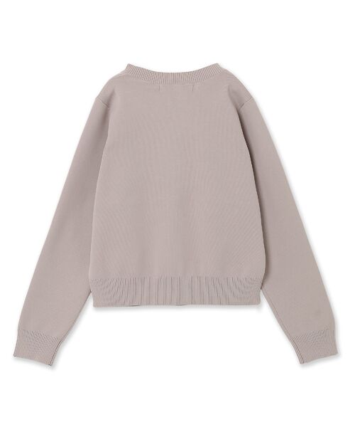 Rose Tiara / ローズティアラ ニット・セーター | 立体フラワーモチーフ付きカーディガン | 詳細14