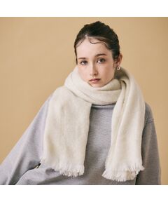 Rose Tiara / ローズティアラ マフラー・ショール・スヌード・ストール | ブークレーシャギーラメムジストール