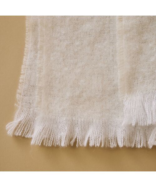 Rose Tiara / ローズティアラ マフラー・ショール・スヌード・ストール | ブークレーシャギーラメムジストール | 詳細7