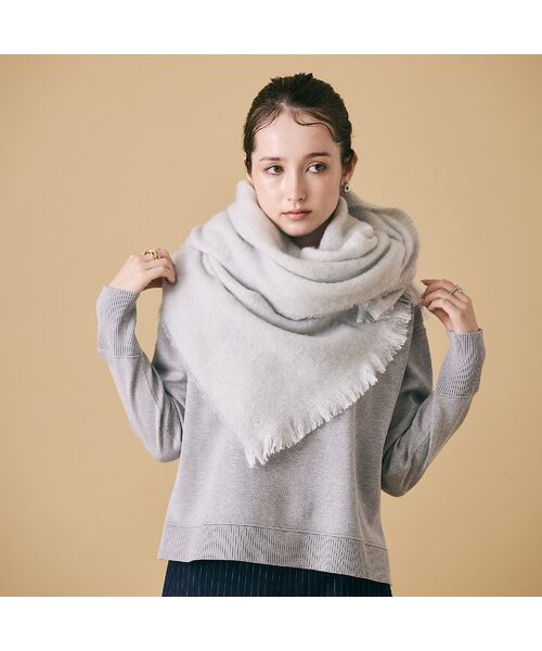 Rose Tiara / ローズティアラ マフラー・ショール・スヌード・ストール | ブークレーシャギーラメムジストール | 詳細9