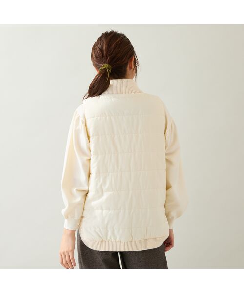 Rose Tiara / ローズティアラ その他アウター | ケーブルニットドッキングベスト | 詳細4