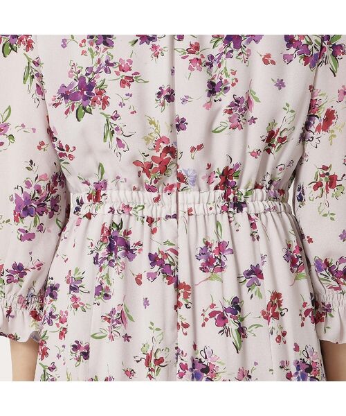 Rose Tiara / ローズティアラ ミニ丈・ひざ丈ワンピース | フラワープリントワンピース | 詳細17