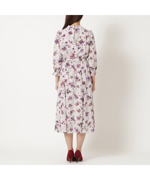 Rose Tiara / ローズティアラ ミニ丈・ひざ丈ワンピース | フラワープリントワンピース | 詳細11