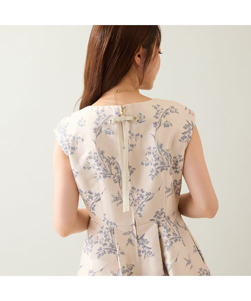 Rose Tiara / ローズティアラ ミニ丈・ひざ丈ワンピース | スズランジャカードワンピース | 詳細6