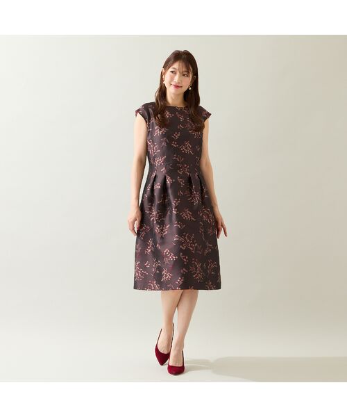 Rose Tiara / ローズティアラ ミニ丈・ひざ丈ワンピース | スズランジャカードワンピース | 詳細7