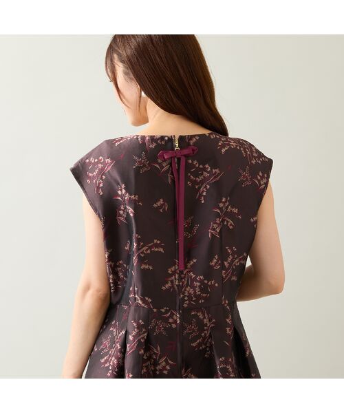 Rose Tiara / ローズティアラ ミニ丈・ひざ丈ワンピース | スズランジャカードワンピース | 詳細8