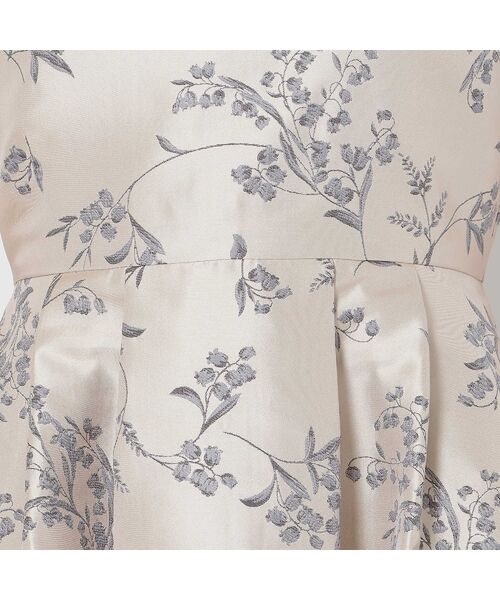 Rose Tiara / ローズティアラ ミニ丈・ひざ丈ワンピース | スズランジャカードワンピース | 詳細15