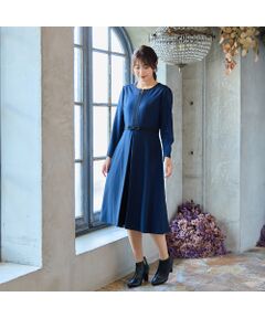 【美品♡希少42】ローズティアラ　花柄ワンピース　ワインレッド 美品♡希少42】ローズティアラ 花柄ワンピース ワインレッド