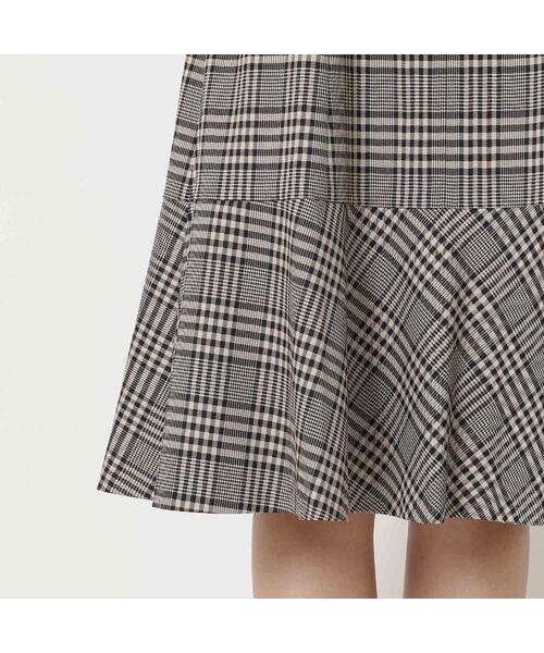 Rose Tiara / ローズティアラ ミニ丈・ひざ丈ワンピース | MIXチェックジャンパースカート | 詳細15