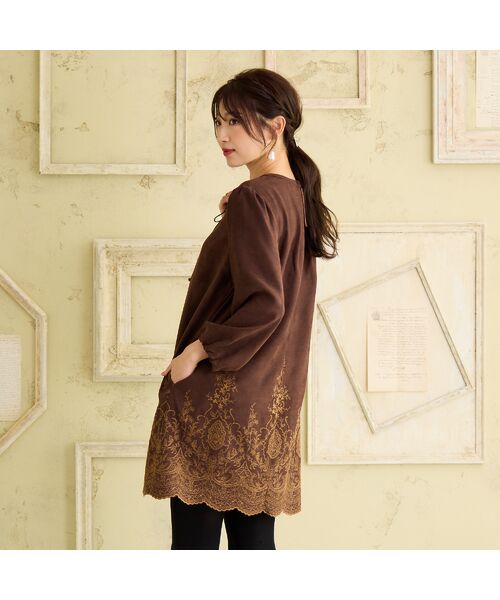 Rose Tiara / ローズティアラ チュニック | スエードライクチュニック | 詳細2