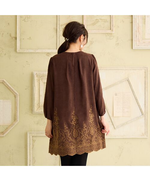 Rose Tiara / ローズティアラ チュニック | スエードライクチュニック | 詳細4