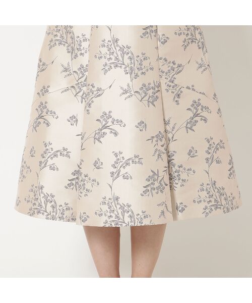 Rose Tiara / ローズティアラ ミニ・ひざ丈スカート | スズランジャカードフレアスカート | 詳細14