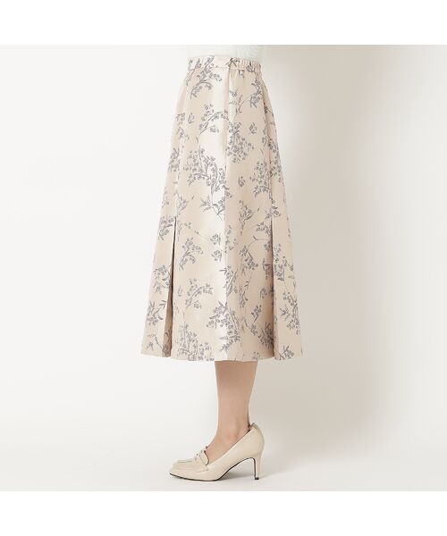 Rose Tiara / ローズティアラ ミニ・ひざ丈スカート | スズランジャカードフレアスカート | 詳細8