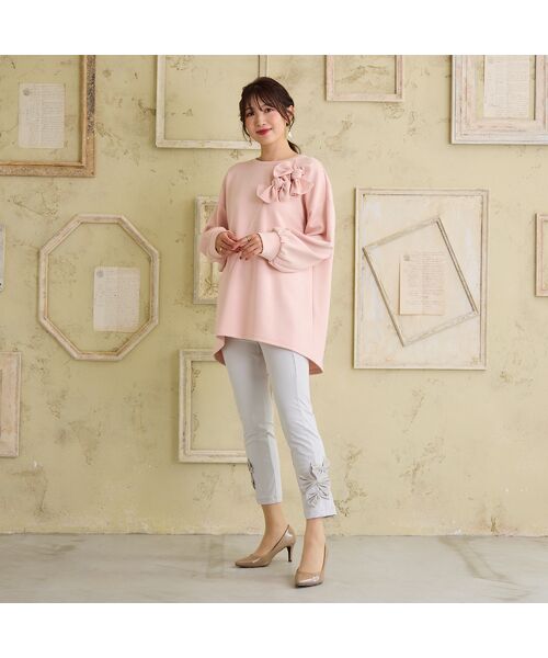 Rose Tiara / ローズティアラ その他パンツ | 【大人気アイテム】【UVカット/伸縮性◎】リボンレギンスパンツ | 詳細1