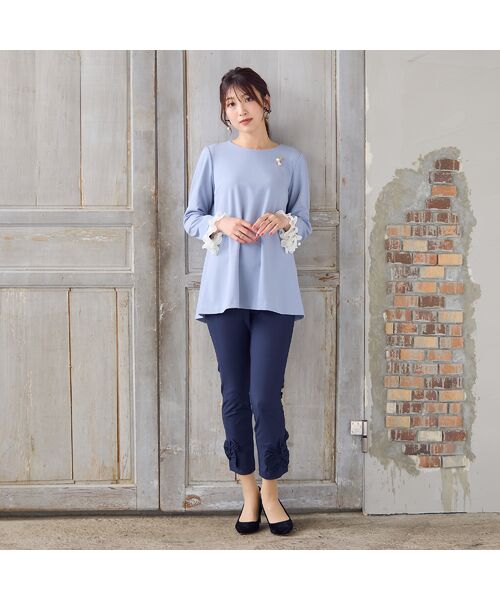 Rose Tiara / ローズティアラ その他パンツ | 【大人気アイテム】【UVカット/伸縮性◎】リボンレギンスパンツ | 詳細3