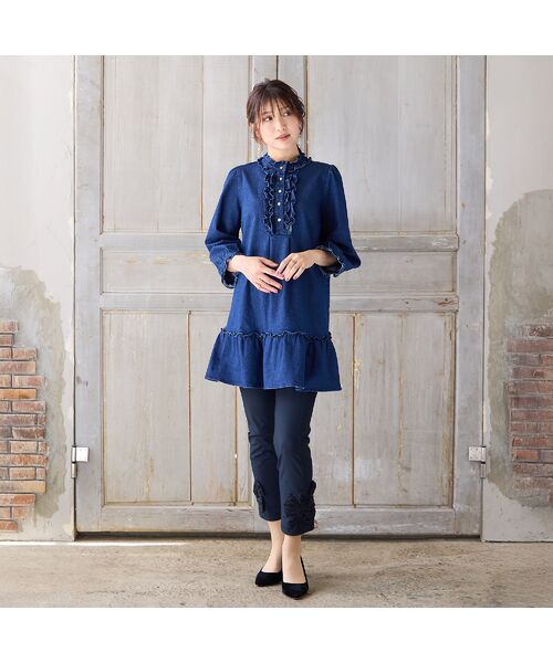 Rose Tiara / ローズティアラ その他パンツ | 【大人気アイテム】【UVカット/伸縮性◎】リボンレギンスパンツ | 詳細4