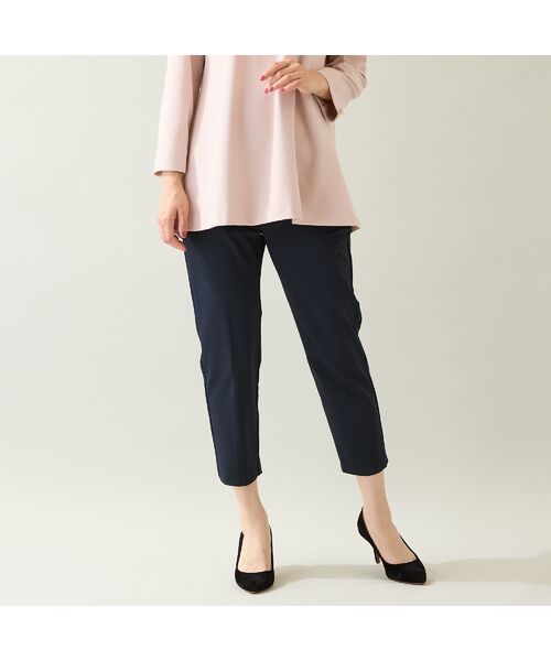 Rose Tiara / ローズティアラ その他パンツ | 【美脚パンツ】【速乾/防シワ/伸縮性◎】テーパードパンツ | 詳細1