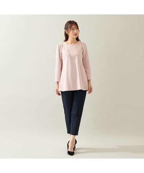 Rose Tiara / ローズティアラ その他パンツ | 【美脚パンツ】【速乾/防シワ/伸縮性◎】テーパードパンツ | 詳細2