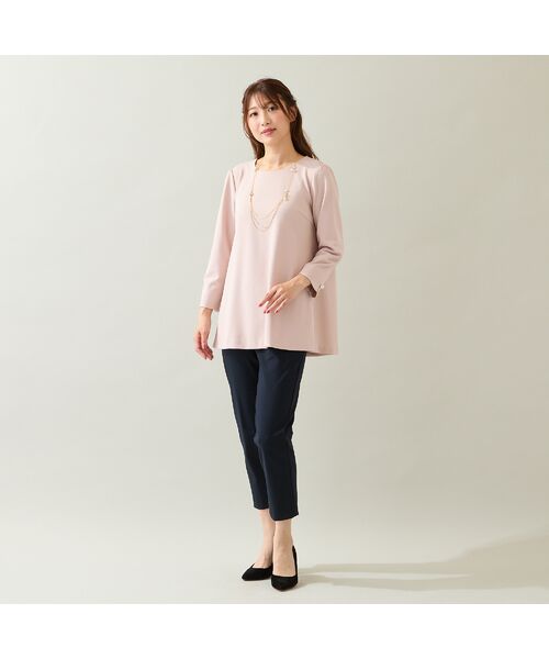 Rose Tiara / ローズティアラ その他パンツ | 【美脚パンツ】【速乾/防シワ/伸縮性◎】テーパードパンツ | 詳細3