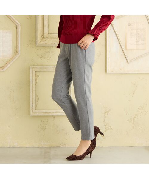 Rose Tiara / ローズティアラ その他パンツ | 【人気アイテム】【蓄熱保温】ウーリッチウォームセンタープレスパンツ | 詳細3