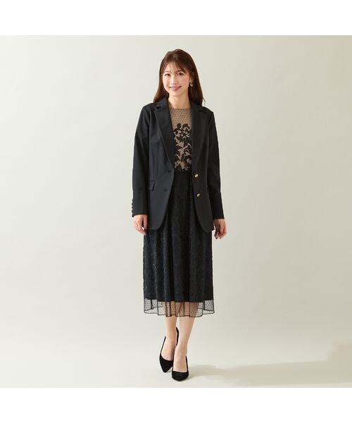 Rose Tiara / ローズティアラ テーラードジャケット | 【速乾/防シワ/伸縮性◎】テーラードジャケット | 詳細2