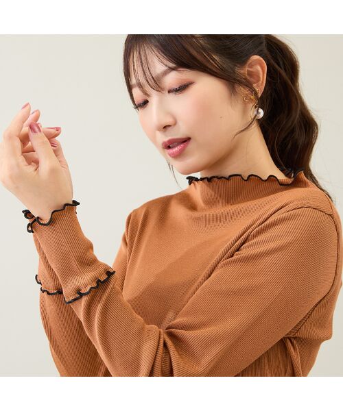 Rose Tiara / ローズティアラ カットソー | 【人気商品の新型】【伸縮性◎】メローカットソー | 詳細3