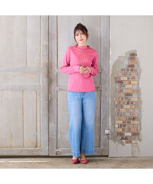 Rose Tiara / ローズティアラ カットソー | 【人気商品の新型】【伸縮性◎】メローカットソー | 詳細8