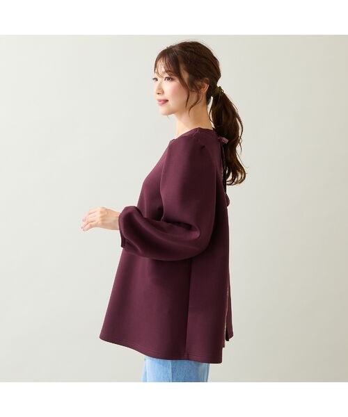 Rose Tiara / ローズティアラ カットソー | チェック切替プルオーバー | 詳細6