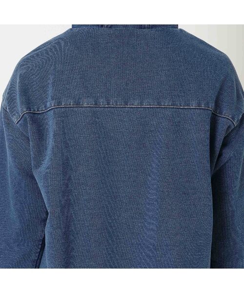 Rose Tiara / ローズティアラ パーカー | デニムライクジップアップパーカー | 詳細11