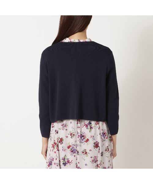 Rose Tiara / ローズティアラ ニット・セーター | 【人気デザイン】フラワースパンコール刺繍カーディガン | 詳細12