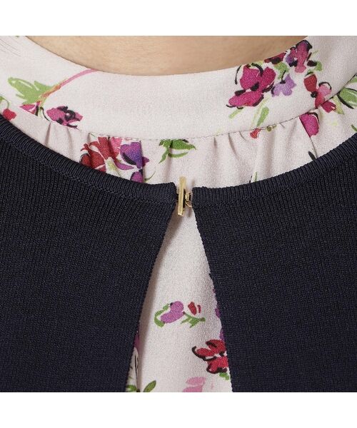 Rose Tiara / ローズティアラ ニット・セーター | 【人気デザイン】フラワースパンコール刺繍カーディガン | 詳細14