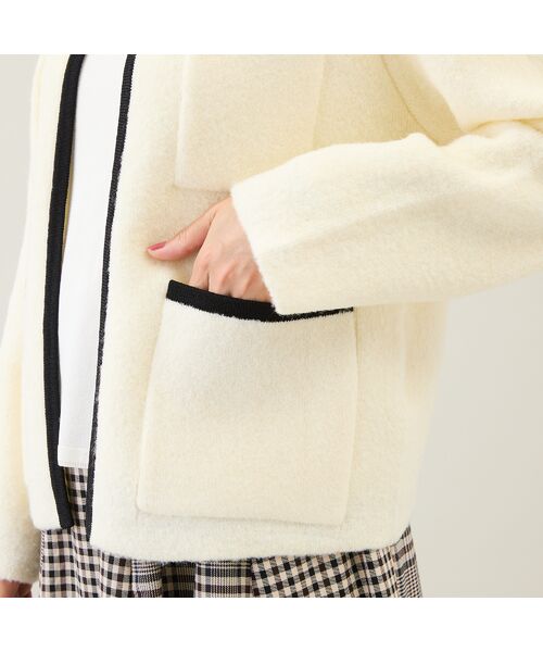 Rose Tiara / ローズティアラ カーディガン・ボレロ | フロントオープンクルーネックカーディガン | 詳細7