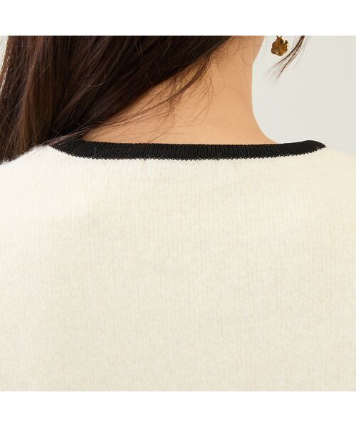 Rose Tiara / ローズティアラ カーディガン・ボレロ | フロントオープンクルーネックカーディガン | 詳細8