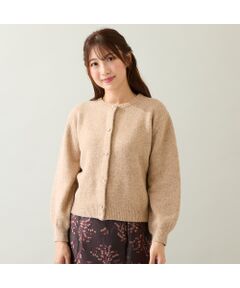 Rose Tiara / ローズティアラ ニット・セーター | ハートボタンニットカーディガン