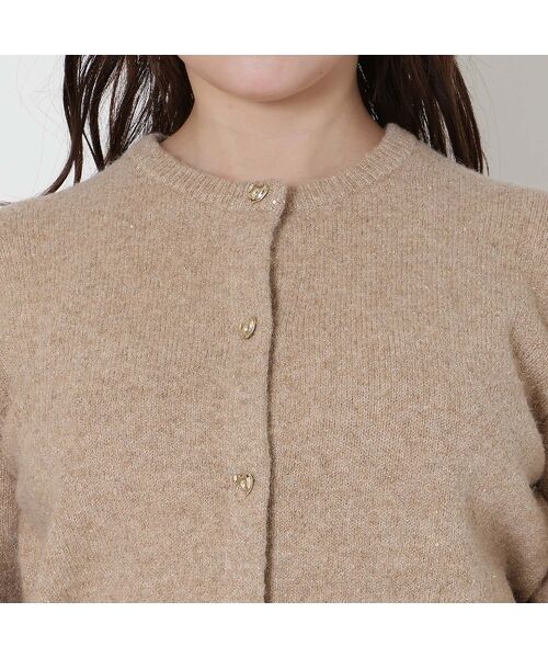 Rose Tiara / ローズティアラ ニット・セーター | ハートボタンニットカーディガン | 詳細10