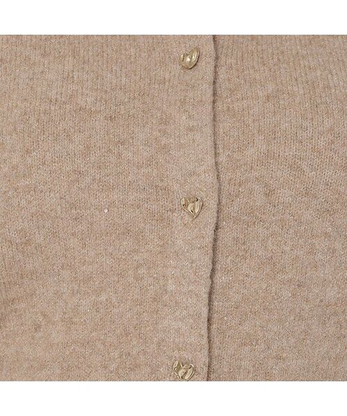 Rose Tiara / ローズティアラ ニット・セーター | ハートボタンニットカーディガン | 詳細13