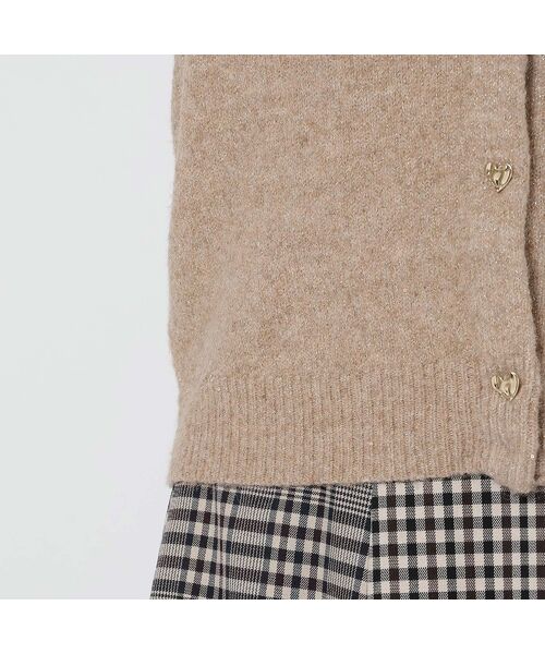 Rose Tiara / ローズティアラ ニット・セーター | ハートボタンニットカーディガン | 詳細14