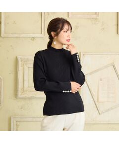 Rose Tiara / ローズティアラ ニット・セーター | 【定番人気アイテム】リブニット