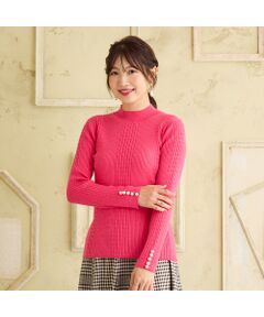 Rose Tiara / ローズティアラ ニット・セーター | 【定番人気アイテム】リブニット