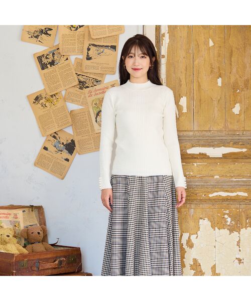 Rose Tiara / ローズティアラ ニット・セーター | 【定番人気アイテム】リブニット | 詳細1