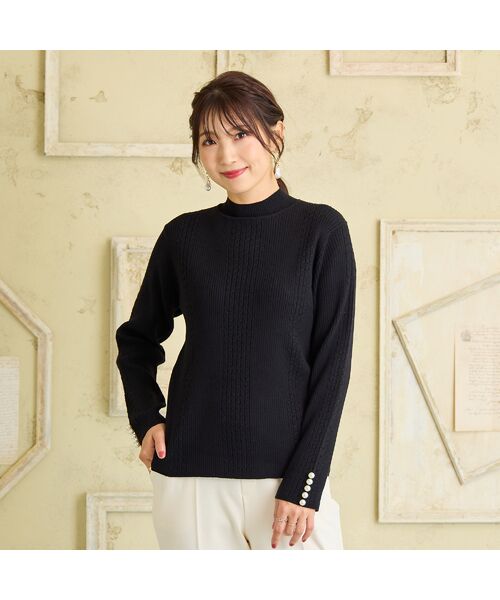 Rose Tiara / ローズティアラ ニット・セーター | 【定番人気アイテム】リブニット | 詳細7