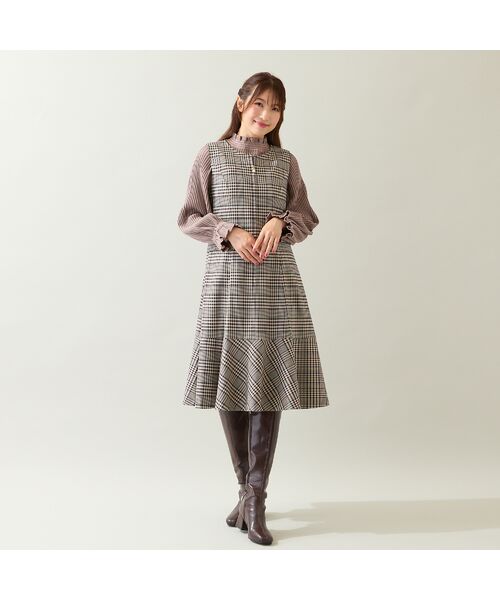 Rose Tiara / ローズティアラ ニット・セーター | 【定番人気アイテム】ドロップショルダーフリル襟ニット | 詳細2