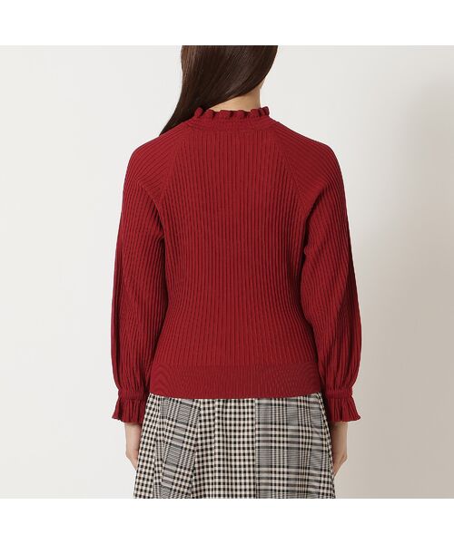 Rose Tiara / ローズティアラ ニット・セーター | 【定番人気アイテム】ドロップショルダーフリル襟ニット | 詳細9