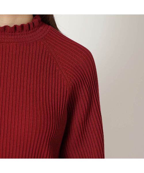 Rose Tiara / ローズティアラ ニット・セーター | 【定番人気アイテム】ドロップショルダーフリル襟ニット | 詳細11