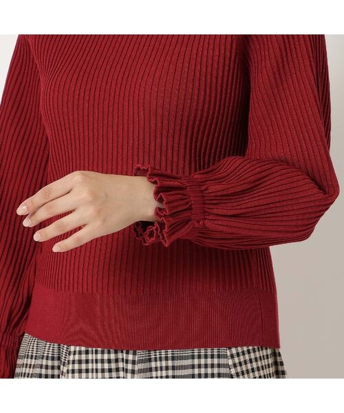 Rose Tiara / ローズティアラ ニット・セーター | 【定番人気アイテム】ドロップショルダーフリル襟ニット | 詳細12