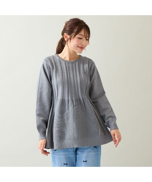 Rose Tiara / ローズティアラ ニット・セーター | ペプラムニットプルオーバー | 詳細2