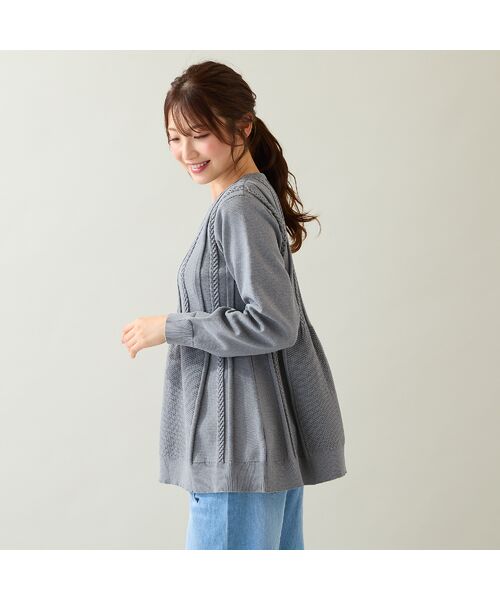 Rose Tiara / ローズティアラ ニット・セーター | ペプラムニットプルオーバー | 詳細3